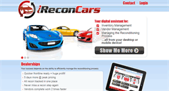 Desktop Screenshot of ireconcars.com